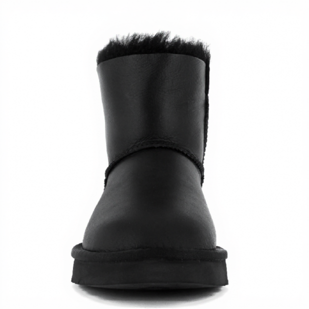 UGG Mini Bailey Bow Metallic Black