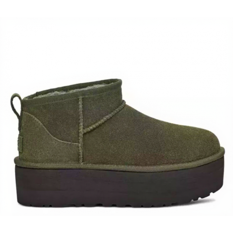 UGG Classic Ultra Mini Platform Burnt Olive