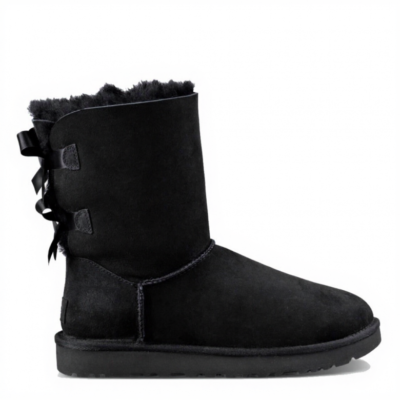UGG KIDS Bailey Bow Black
