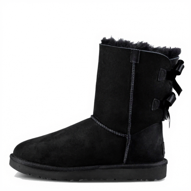 UGG KIDS Bailey Bow Black