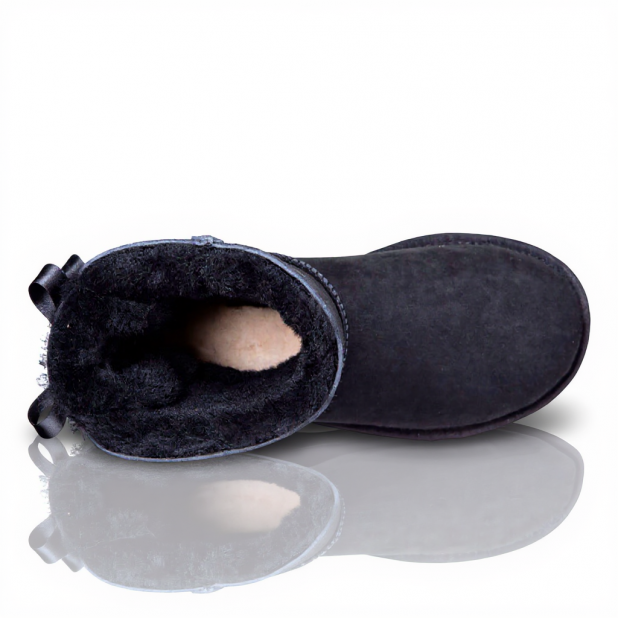 UGG KIDS Bailey Bow Black