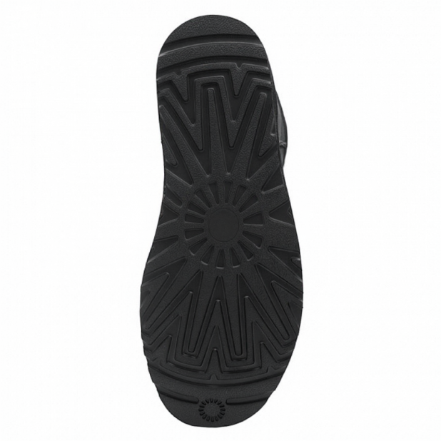 UGG Classic Short ZIP Metallic Black