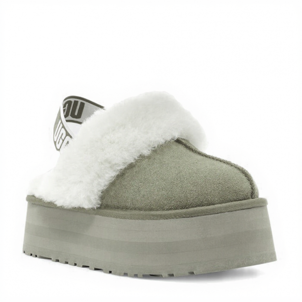 UGG Funkette Suede Platform Grey Violet 