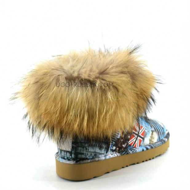 UGG Jimmy Choo Travel Fox Lodge Blue