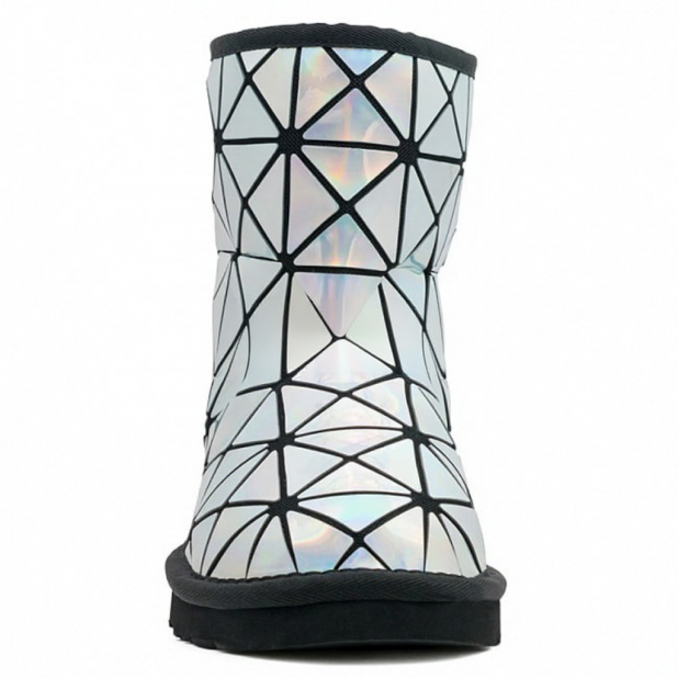 UGG Jimmy Choo Issey Miyake Metallic Silver