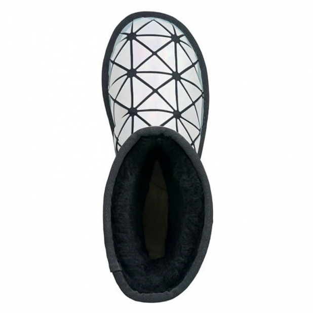 UGG Jimmy Choo Issey Miyake Metallic Silver