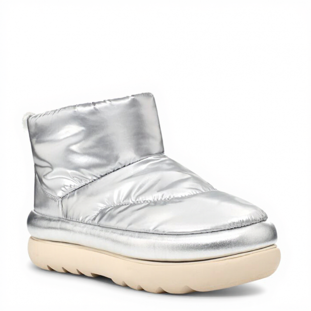 UGG Classic Maxi Metallic Silver  Mini