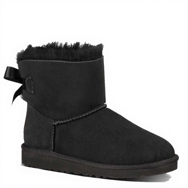 UGG KIDS Bailey Bow Mini Black