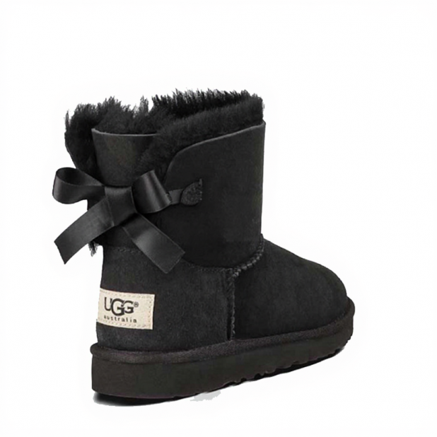 UGG KIDS Bailey Bow Mini Black