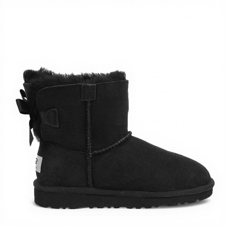 UGG KIDS Bailey Bow Mini Black