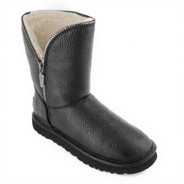 UGG Jimmy Choo Granular Skin Black