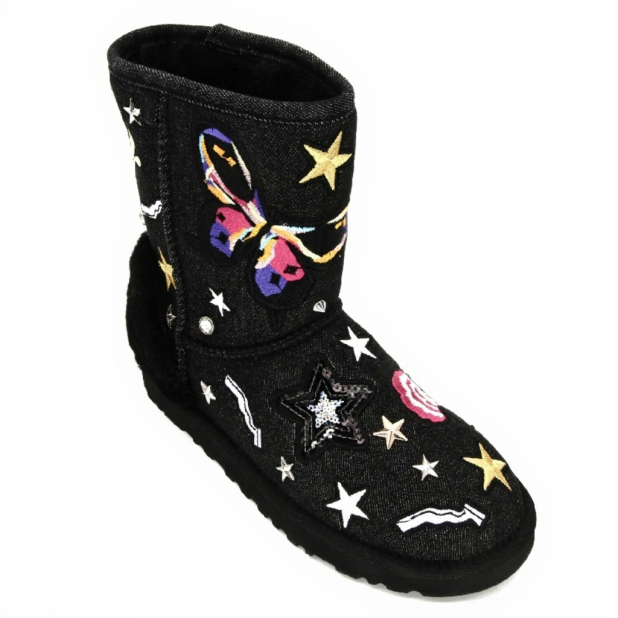 UGG Patch It Classic Black