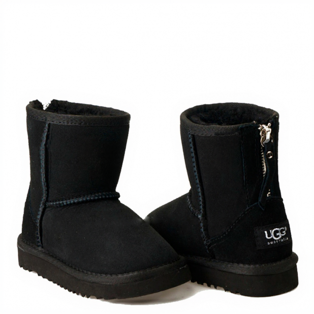 UGG KIDS Classic ZIP Black