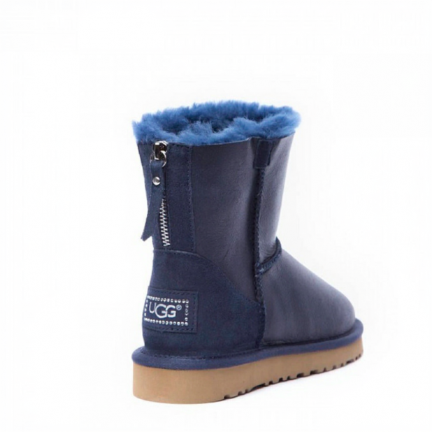 UGG Classic Mini Metallic Navy