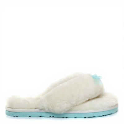 Fluff Flip Flop White