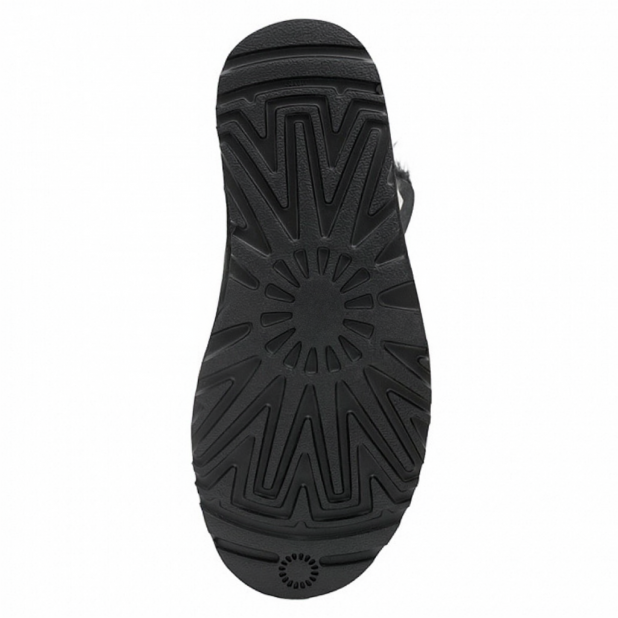 UGG Bailey Button Bling Glitter Black