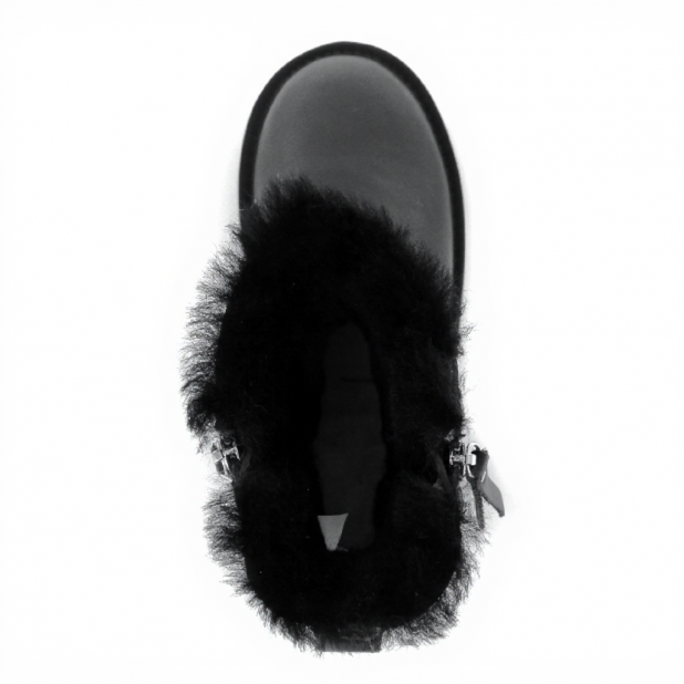 UGG Men's Classic Mini Double Zip Metallic Black