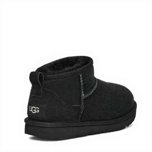 UGG Kids Classic Ultra Mini Black