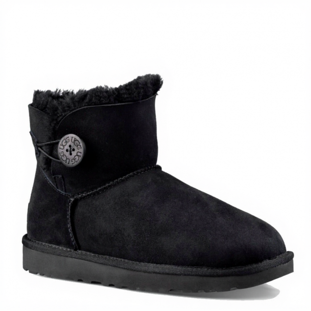 UGG Bailey Button Mini Black